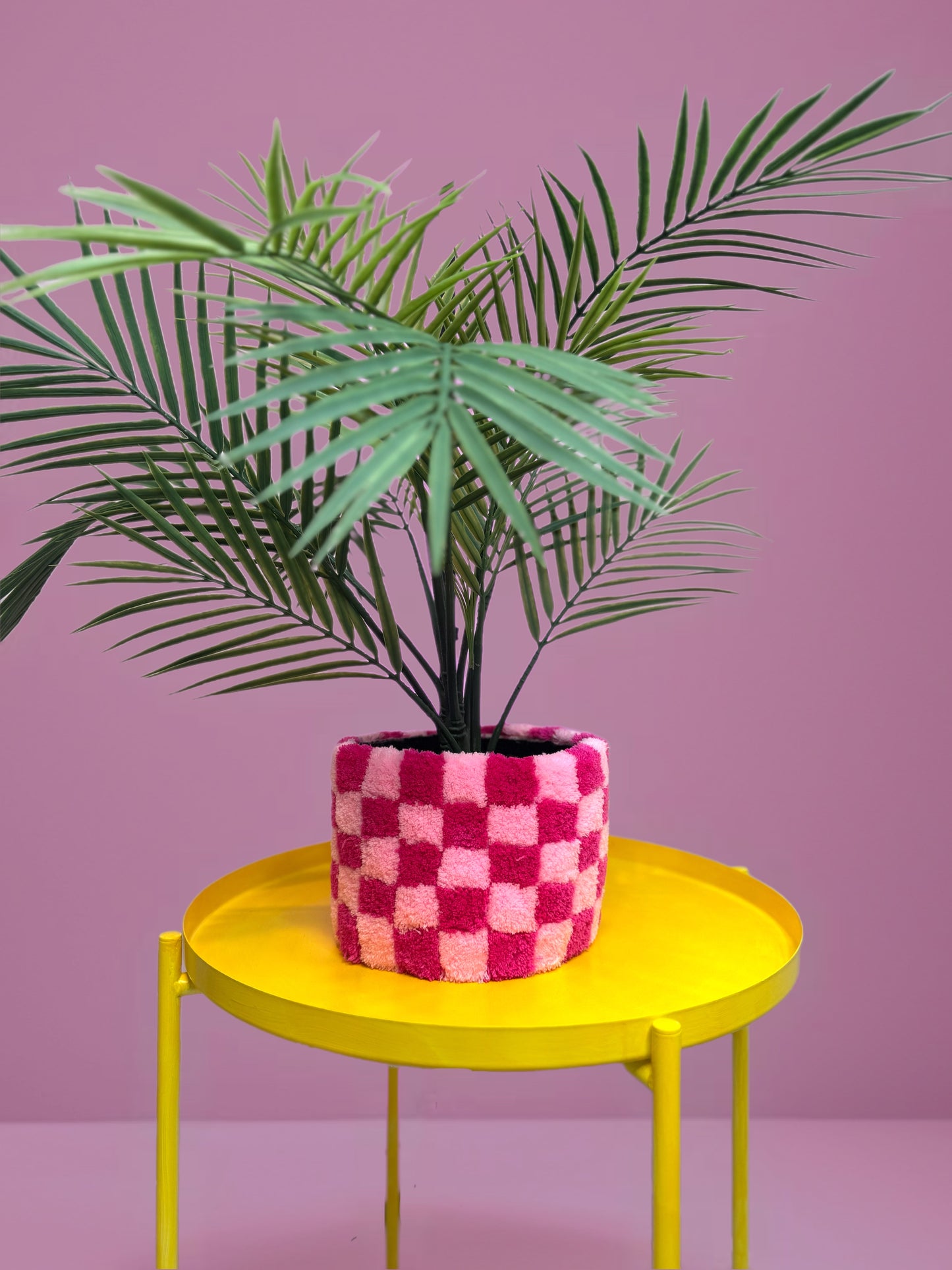 Gingham Pink