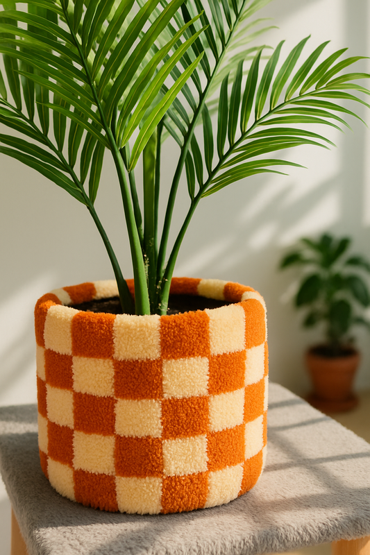 Gingham Orange