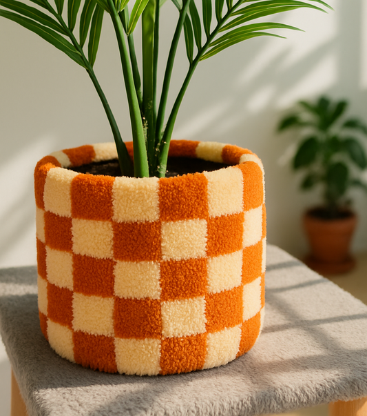 Gingham Orange
