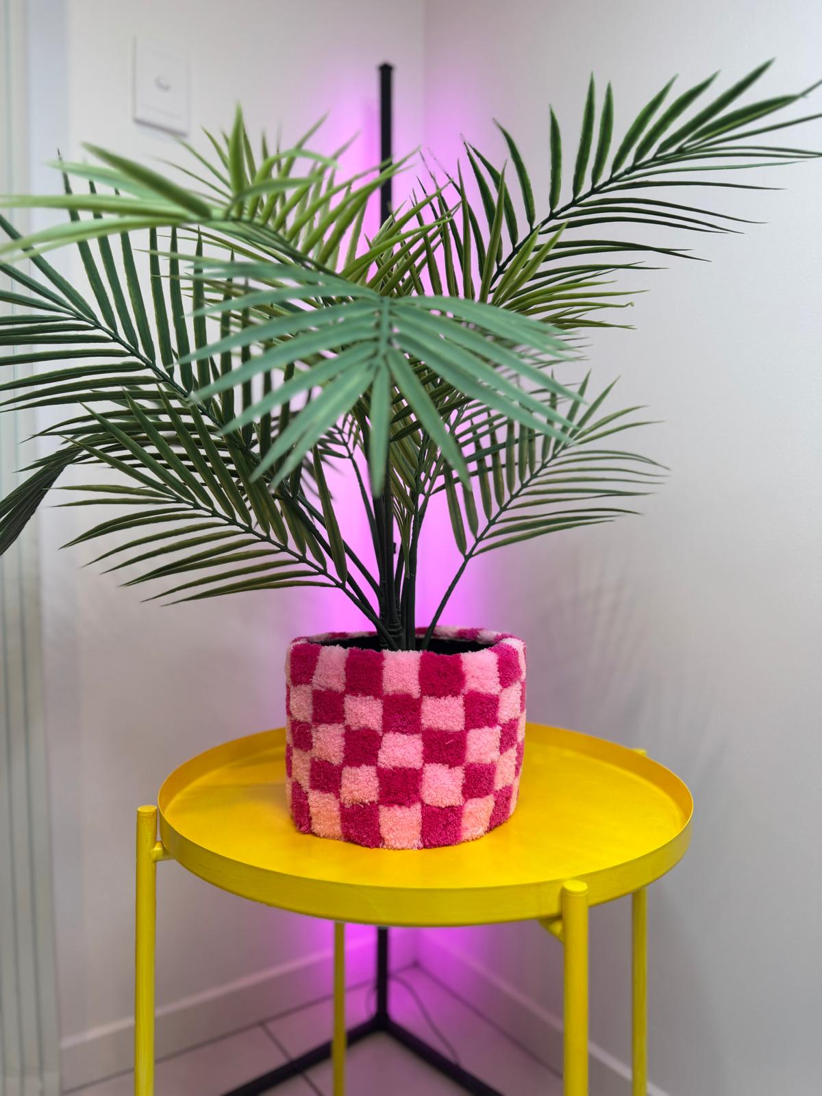 Gingham Pink