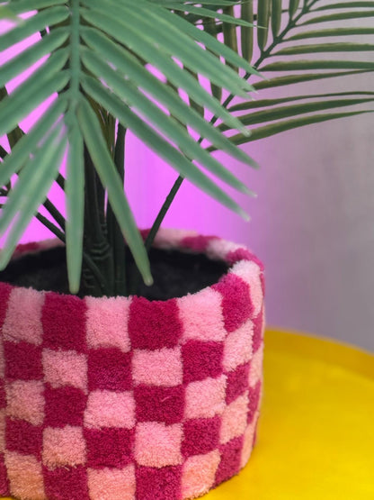 Gingham Pink