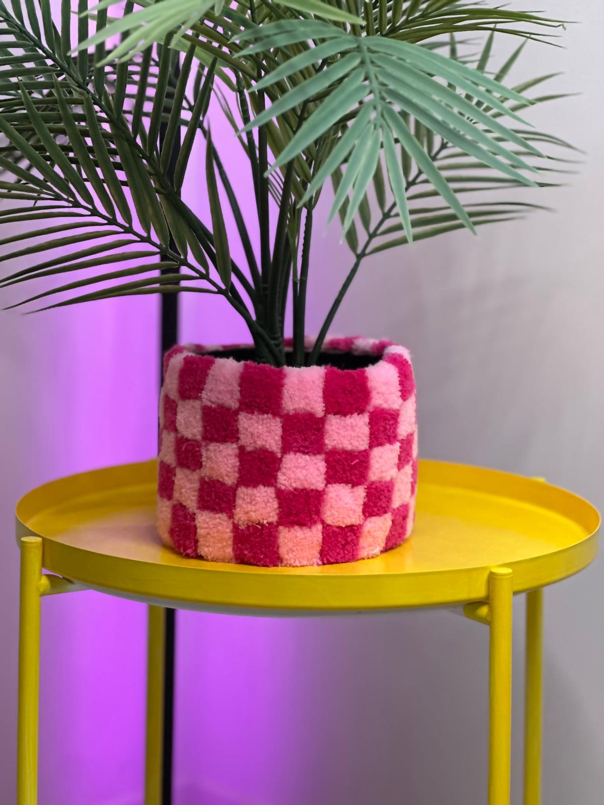 Gingham Pink